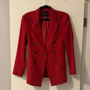 Smythe Not a DB Red Blazer